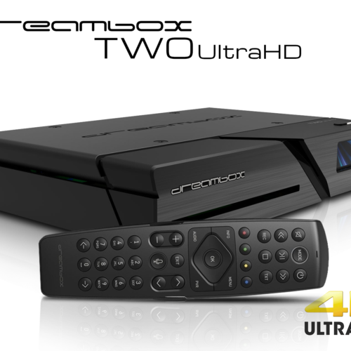 Dreambox Two Ultra HD Twin Sat 2x DVB-S2X MIS tuner 4K 2160p E2 Linux