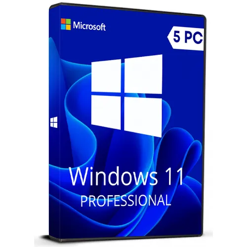 Windows 11 Pro (5PC) Cd Key Retail Microsoft Global